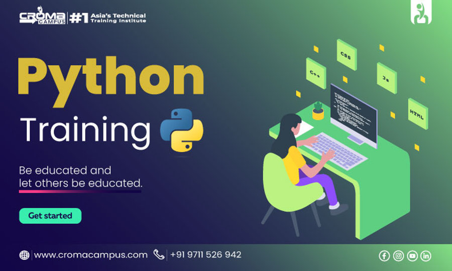 cromacampusit's tweet card. To begin with, Python is a popular and developer friendly programming language that offers a rich ecosystem for developers to build innovative solutions. Along with this, due to the growing demand...