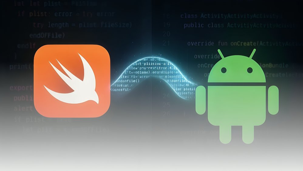 RBibi05121472's tweet card. Apple to Expand Swift Language Support to Android; Set Up Android Working Group