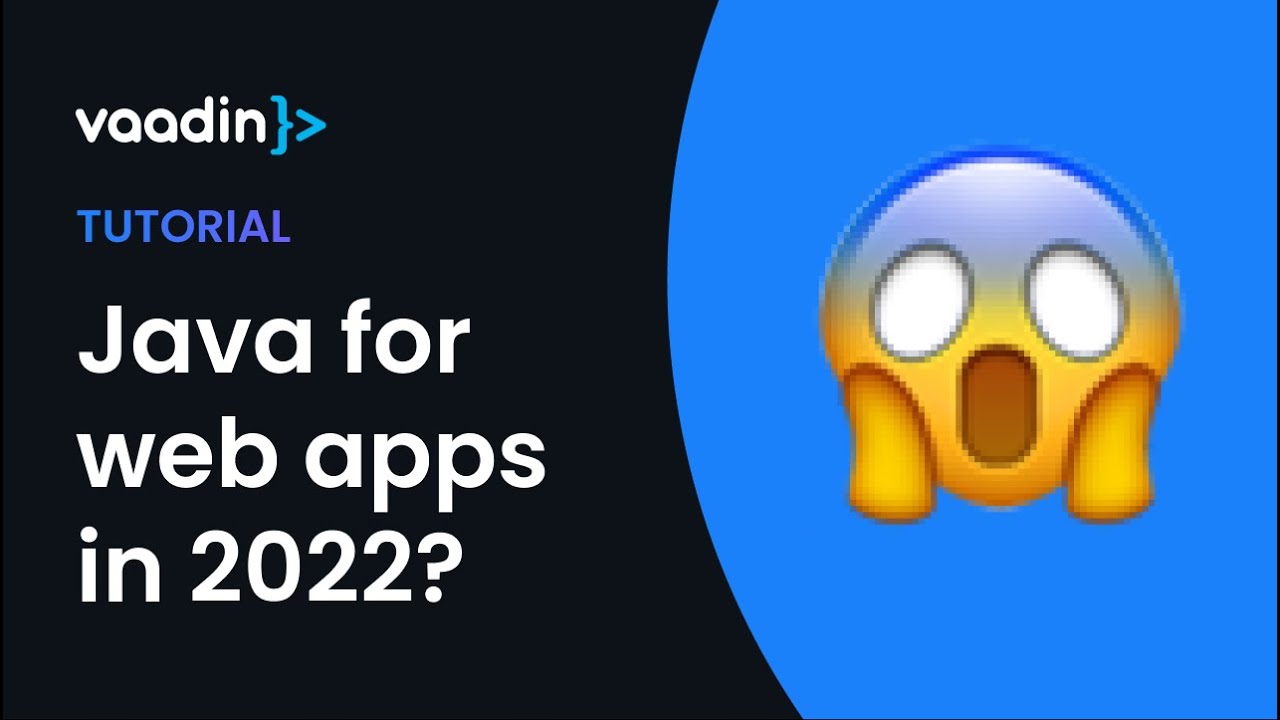 vaadin's tweet card. Java web apps in 2022?! Not as crazy as it may seem.