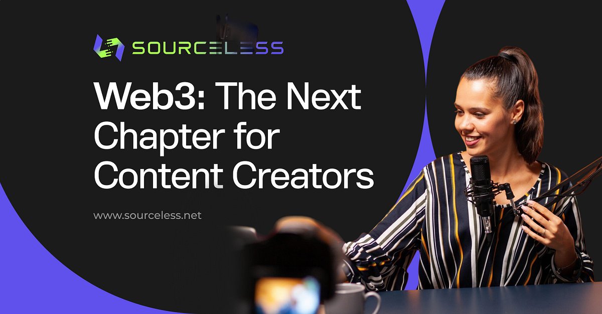 SourcelessB's tweet card. The Scale of Platforms, the Limits for Creators