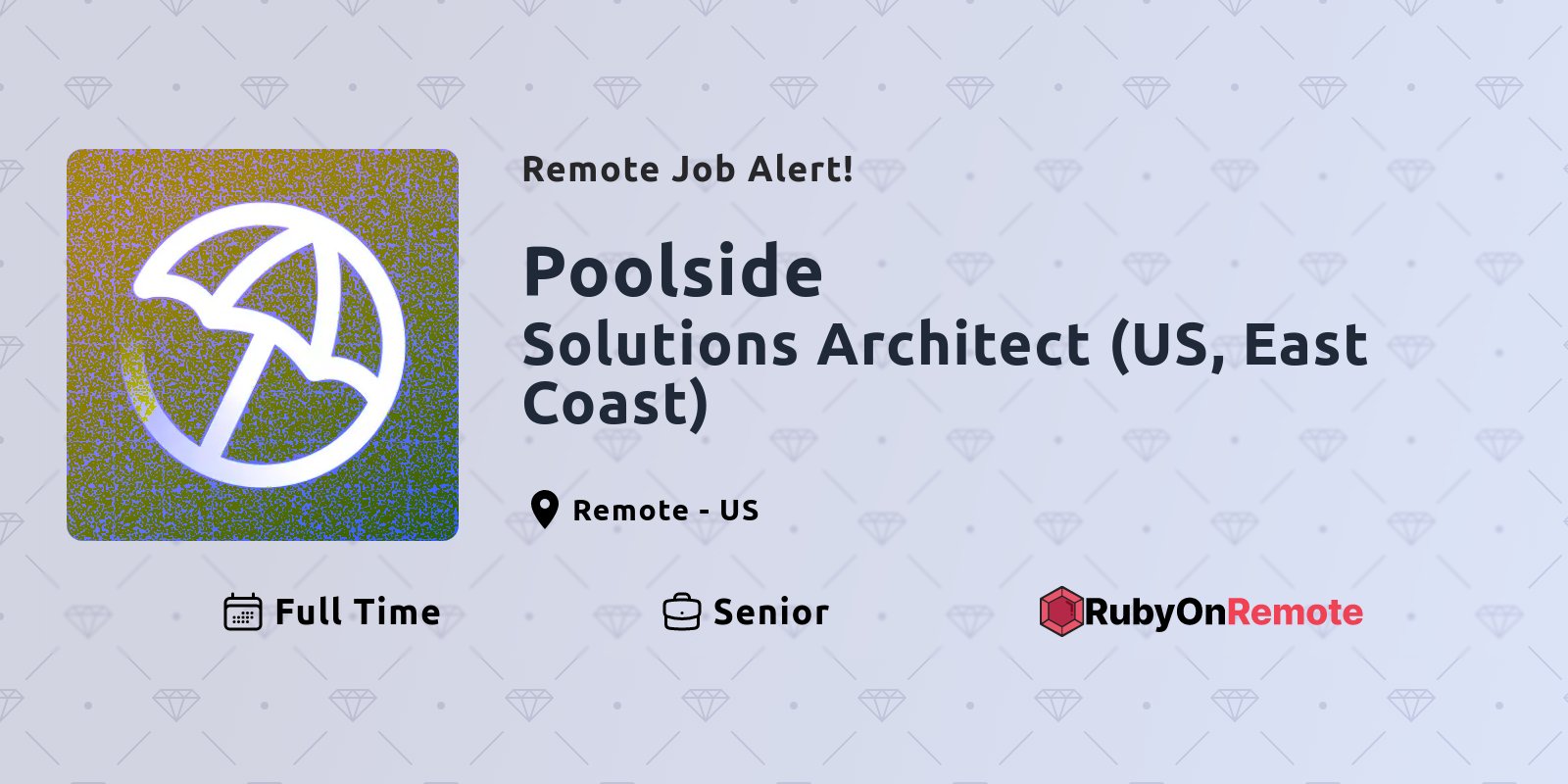 RubyOnRemote's tweet card. Find curated remote ruby jobs in one place. Join the remote work force.