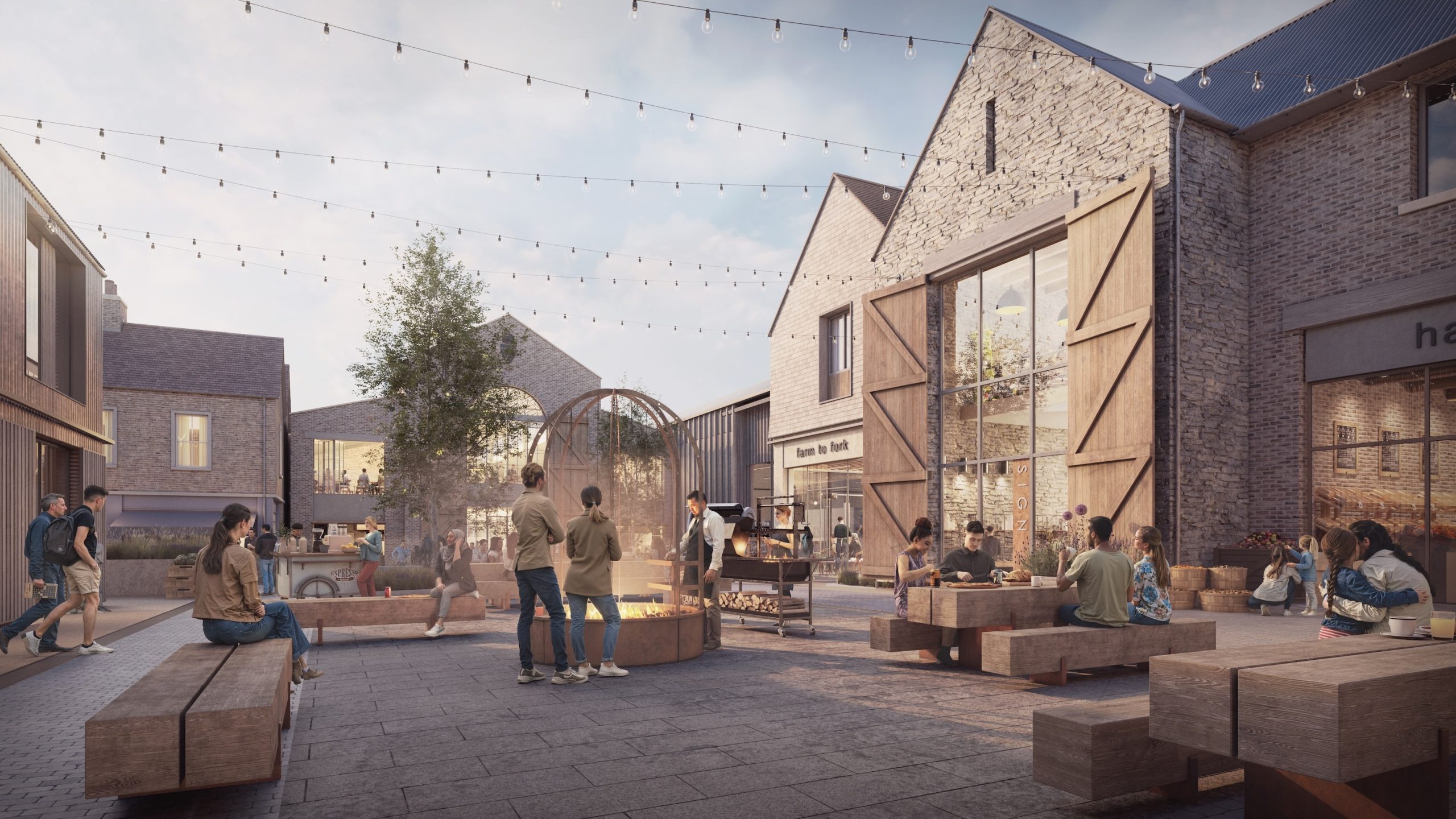 nipclaw's tweet card. Tesco will be the first occupier to open with its new 24,500 sq ft supermarket set to create around 100 jobs