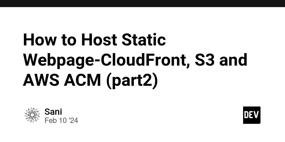 justplegend's tweet card. In this part of tutorial, it will be imported ACM. What is ACM? AWS ACM is AWS Certificate...