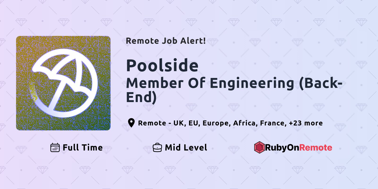 RubyOnRemote's tweet card. Find curated remote ruby jobs in one place. Join the remote work force.