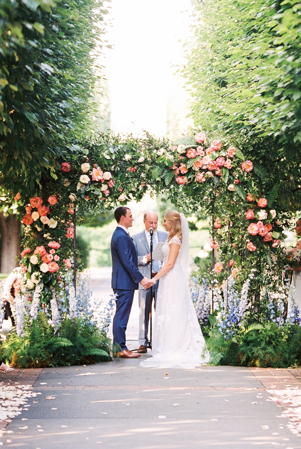 MoreBokeh's tweet card. Best Chicago Wedding Photographer | Chicago Botanic Garden wedding | Colorful vibrant Chicago wedding | Fine art wedding photographer