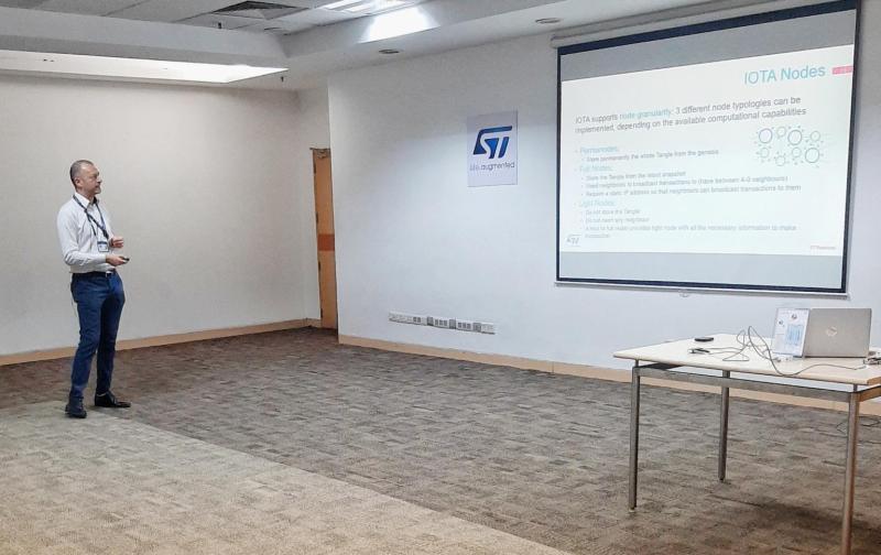 ST_World's tweet card. TechTalks are events held for ST's international tech community, so employees from all over the world can share knowledge on the latest research related to a specific topic. The latest TechTalk was...
