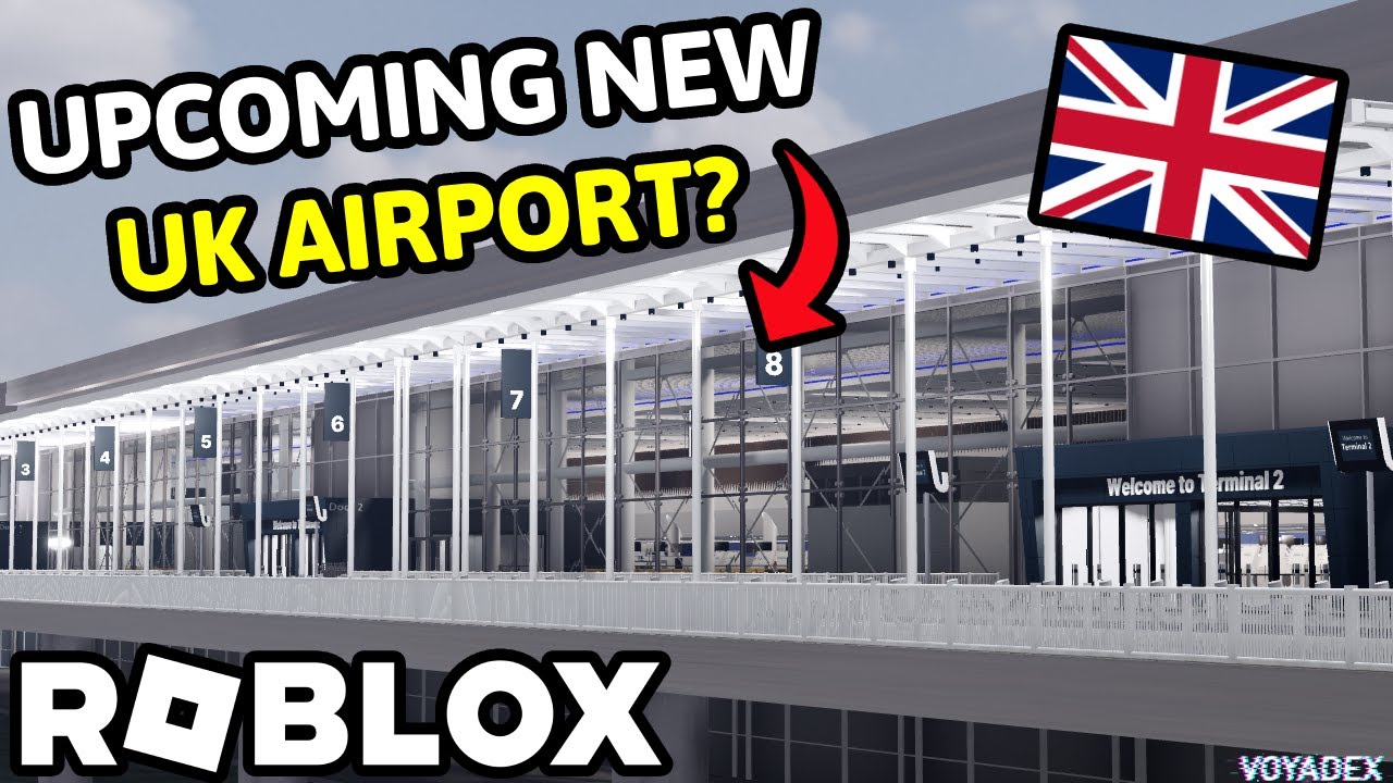 Voyadex's tweet card. IS THIS THE NEXT BEST UK REALISTIC AIRPORT ON ROBLOX?