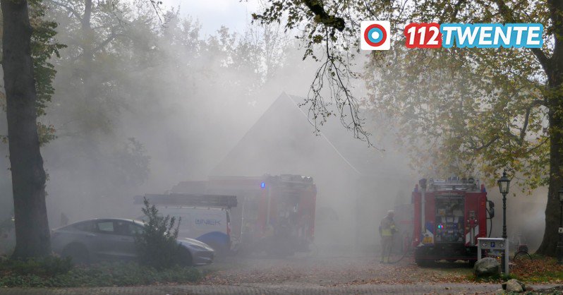 Grote brand in pand aan de Hengelostraat