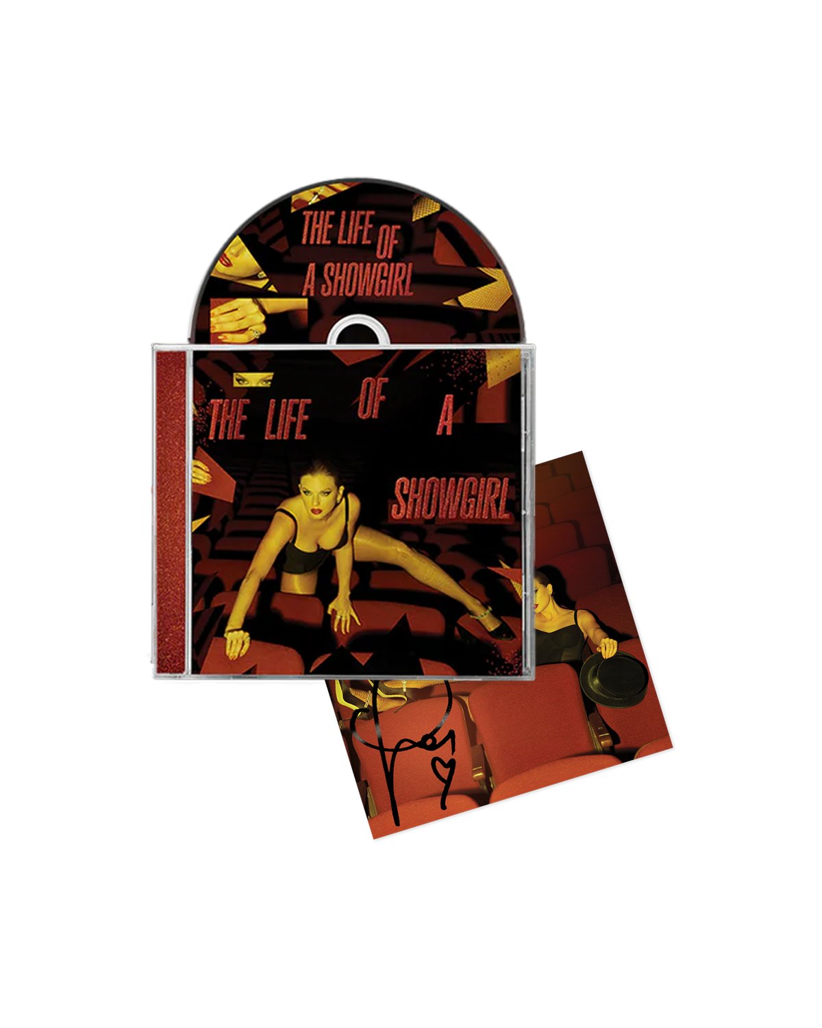 swiftpitch_uk's tweet card. While Supplies Last   Hand signed CD insert, featuring a unique photo of Taylor Swift (4.7" x 4.7") 12 Tracks Jewel case with collectible front and back cover art. 1 double-sided folded poster,...