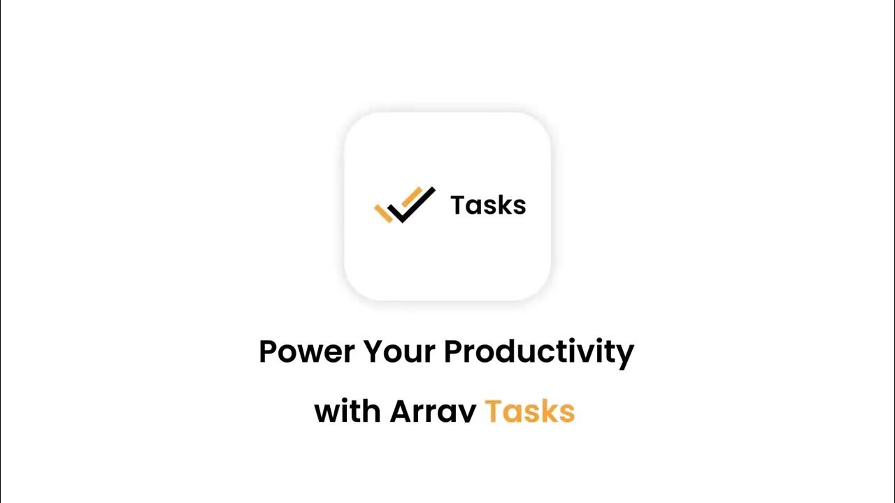 build_array's tweet card. Introducing Array Tasks