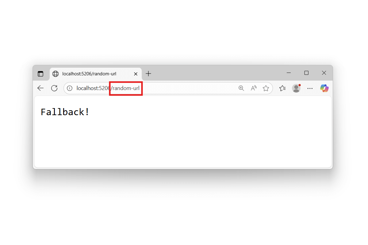 andrewlocknet's tweet card. In this post I discuss fallback endpoints and show how adding metadata to MVC or Razor Page fallback endpoints has some quirks to be aware of