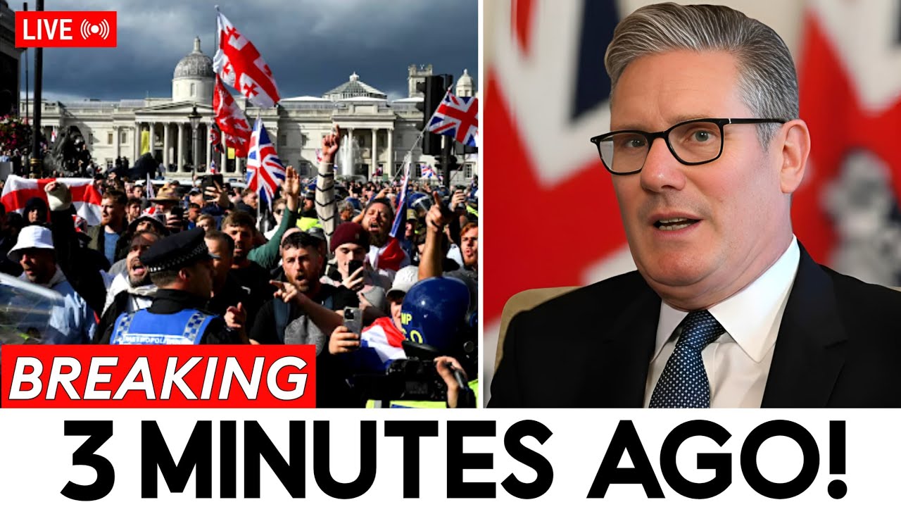 adelphi's tweet card. LIVE: Parliament in Uproar — PM Starmer Removed Amid Mass Protests!