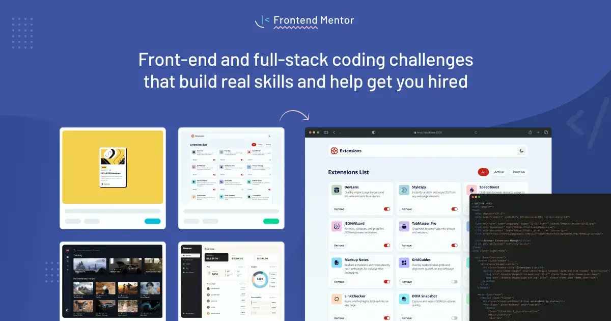 _Annonnymouss_'s tweet card. Improve your front-end skills by building real projects. Solve real-world HTML, CSS and JavaScript challenges whilst working to professional designs.