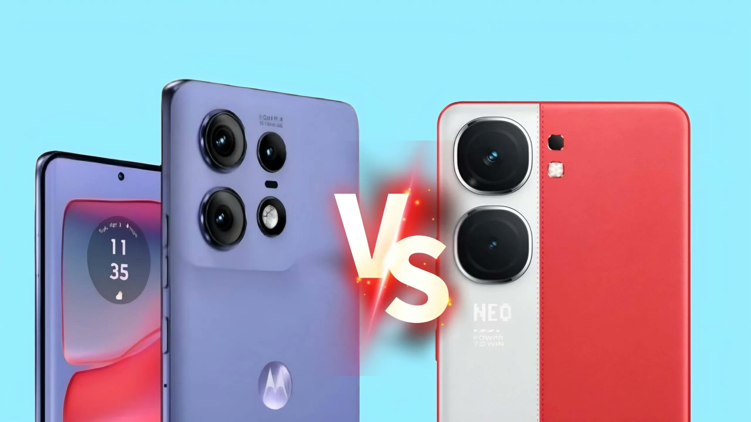 TechHubDigital's tweet card. Overview: Motorola Edge 50 Pro 5G vs iQOO Neo 9 Pro 5G iQOO Neo 9 Pro 5G Motorola Edge 50 Pro 5G Score 82/100 87/100 Display Resolution 1260 x 2800 pixels Better Resolution 1220 x 2712 pixels CPU...