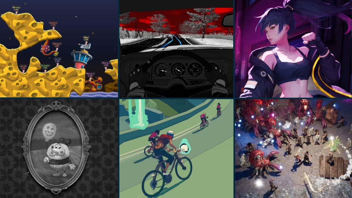TechStomperIE's tweet card. Stuart Cullen takes on six indie titles in his review roundup - Achilles: Survivor, Worms Armageddon: AE, Wheel World, CybeRage, Heading Out and Bad Cheese