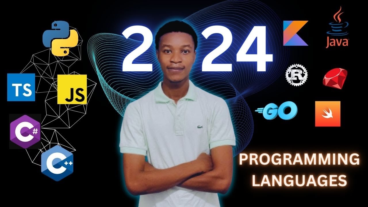 muftydevelops's tweet card. TOP 10 PROGRAMMING LANGUAGES | 2024