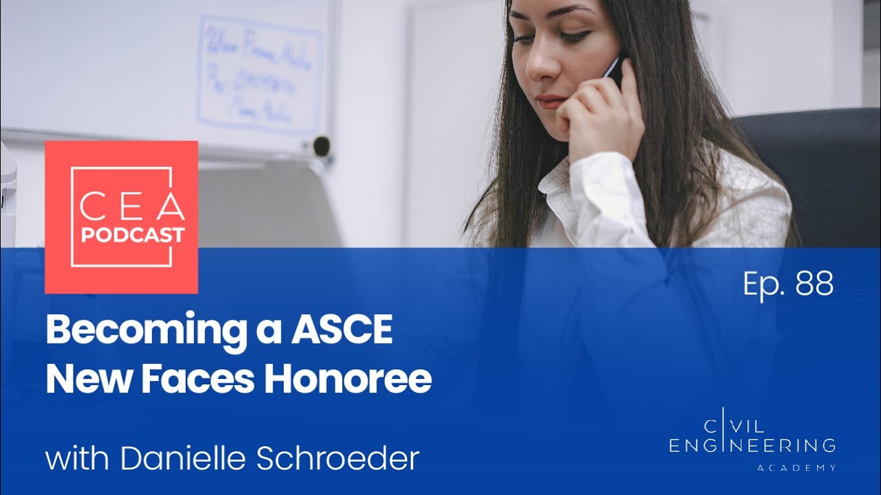 DanitheEngineer's tweet card. CEA 88 - Becoming a ASCE New Faces Honoree with Danielle Schroeder
