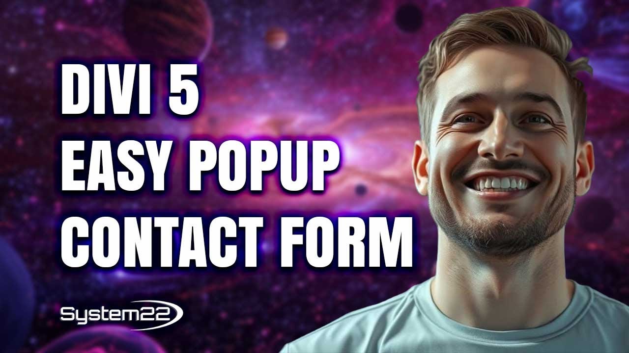 22ITSolutions1's tweet card. Divi 5 Tutorial: Create Interactive Contact Form Popup with Icon (No...