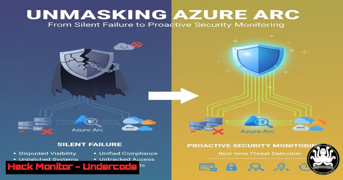 UndercodeUpdate's tweet card. Unmasking Azure Arc: From Silent Failure to Proactive Security Monitoring - "Undercode Testing": Monitor hackers like a pro. Get real-time updates, AI-powered