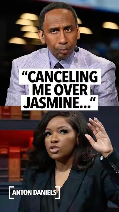 Ocatnip5Y's tweet card. Stephen A. Smith goes off over backlash for calling out Jasmine...