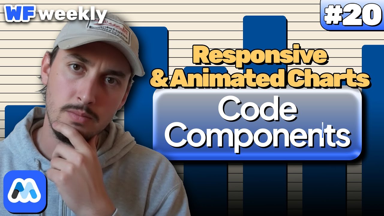 galluzzo_julian's tweet card. Responsive & Animated Charts In Webflow (Code Components) - WF Weekly...
