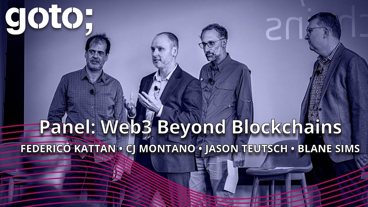 Truebitprotocol's tweet card. Panel: Web3 Beyond Blockchains • Jason Teutsch, CJ Montano, Federico...