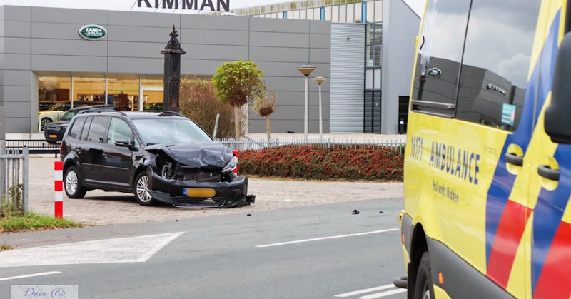 Aanrijding met gewonde in Hillegom