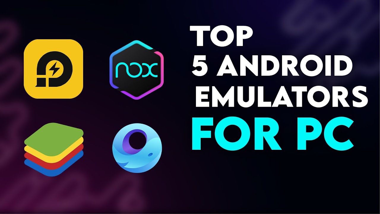 CyraxMD's tweet card. Top 5 Android Emulators for PC 📱💻