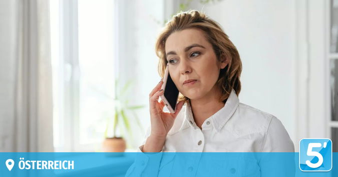 5minutenat's tweet card. Achtung! Diese vermeintlichen Kostenrückerstattungs-Anrufe können teuer für dich werden. Aktuell versuchen Betrüger vermehrt, sich als ÖGK-Mitarbeiter auszugeben, um an Daten zu kommen.