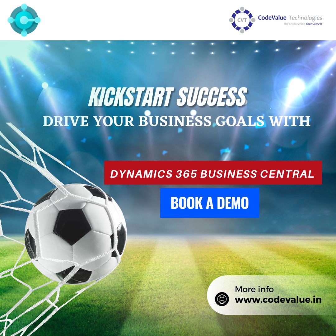 CodeValueTech's tweet card. Whether you're a business owner, an IT professional, or a project manager, "Kickstart Success" is your gateway to harnessing the power of Dynamics 365 Business Central. Drive your business goals...