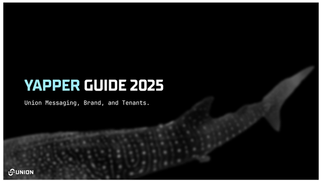 union_build's tweet card. YAP GUIDE 2025
