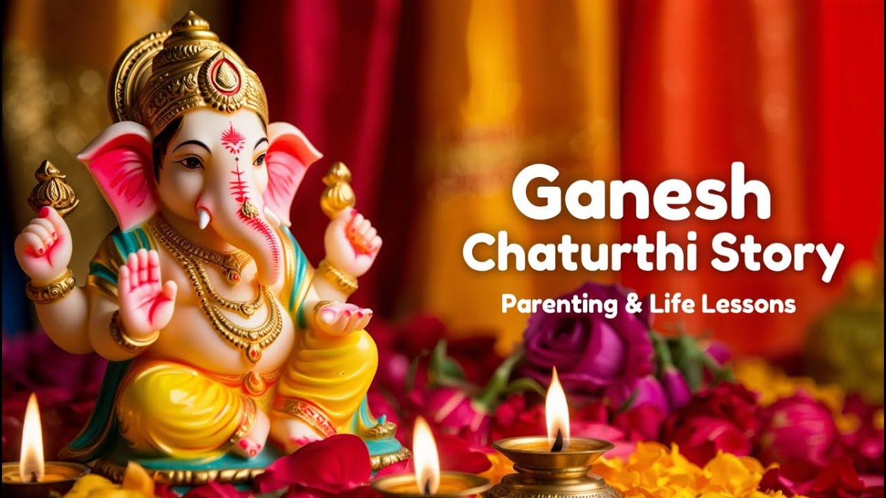CIVILTutorials's tweet card. Ganesh Chaturthi Story | Kuber & Ganesh Story | Parenting & Life Le...