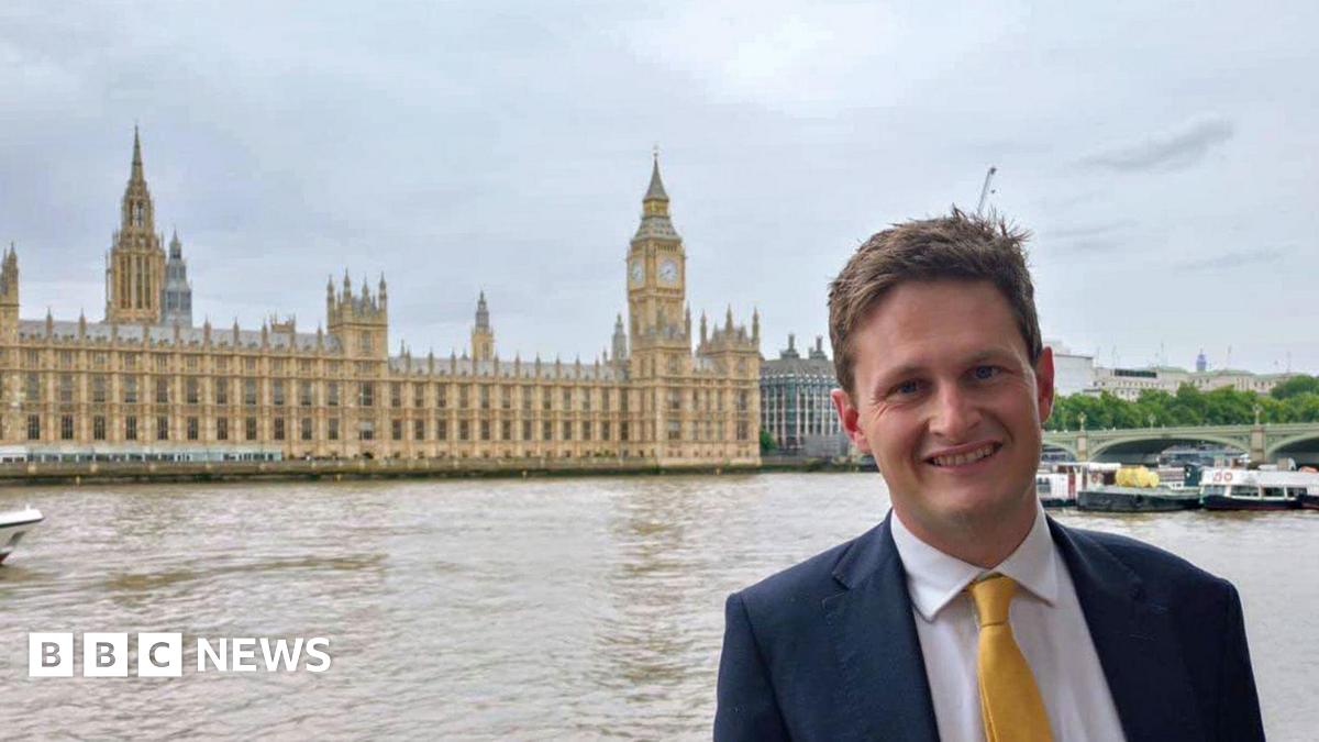 LibDemDavid's tweet card. An MP says a near-death experience and a rare paralysing disorder made him appreciate the NHS.