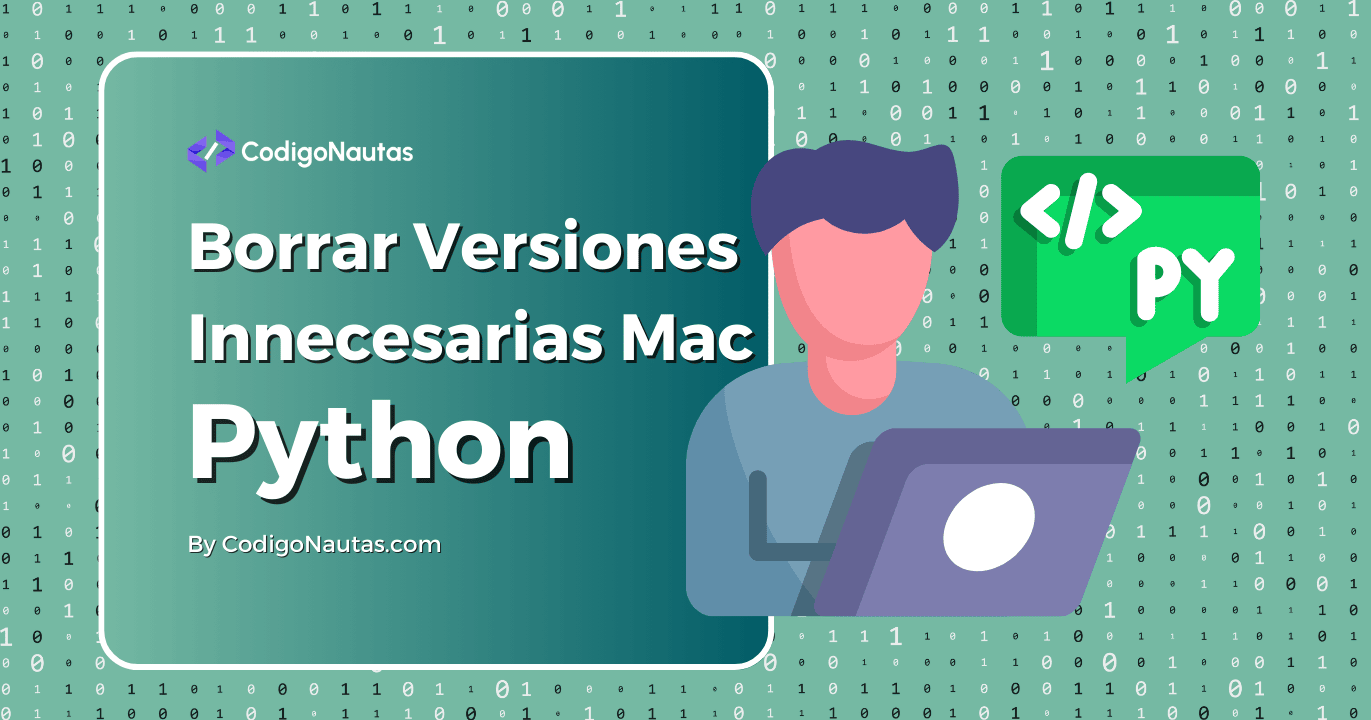 CodigoNautas's tweet card. Limpia tu Mac de versiones innecesarias de Python. Guía para eliminar versiones obsoletas, conflictos con pip y optimizar tu sistema.