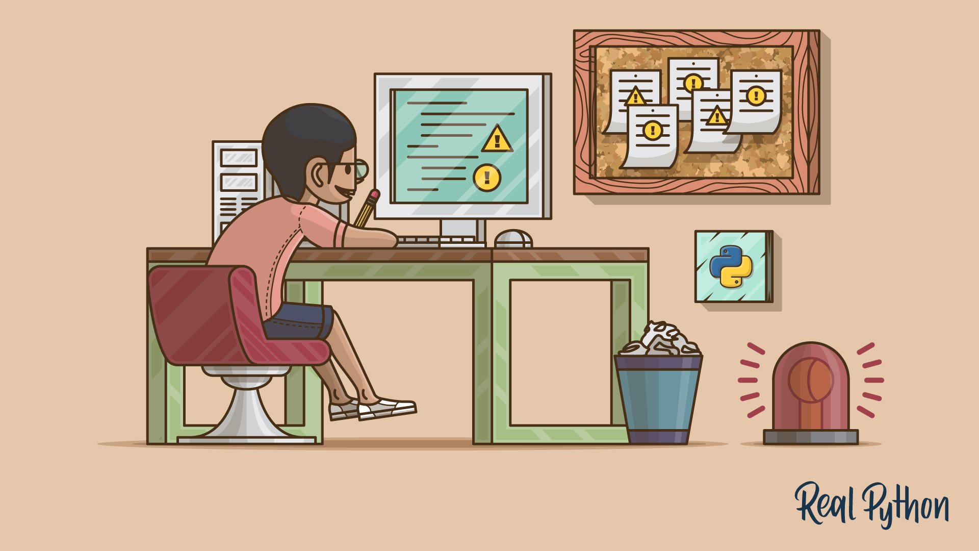 realpython's tweet card. In this video course, you'll learn why and how to get started with Python's powerful logging module to meet the needs of beginners and enterprise teams alike.