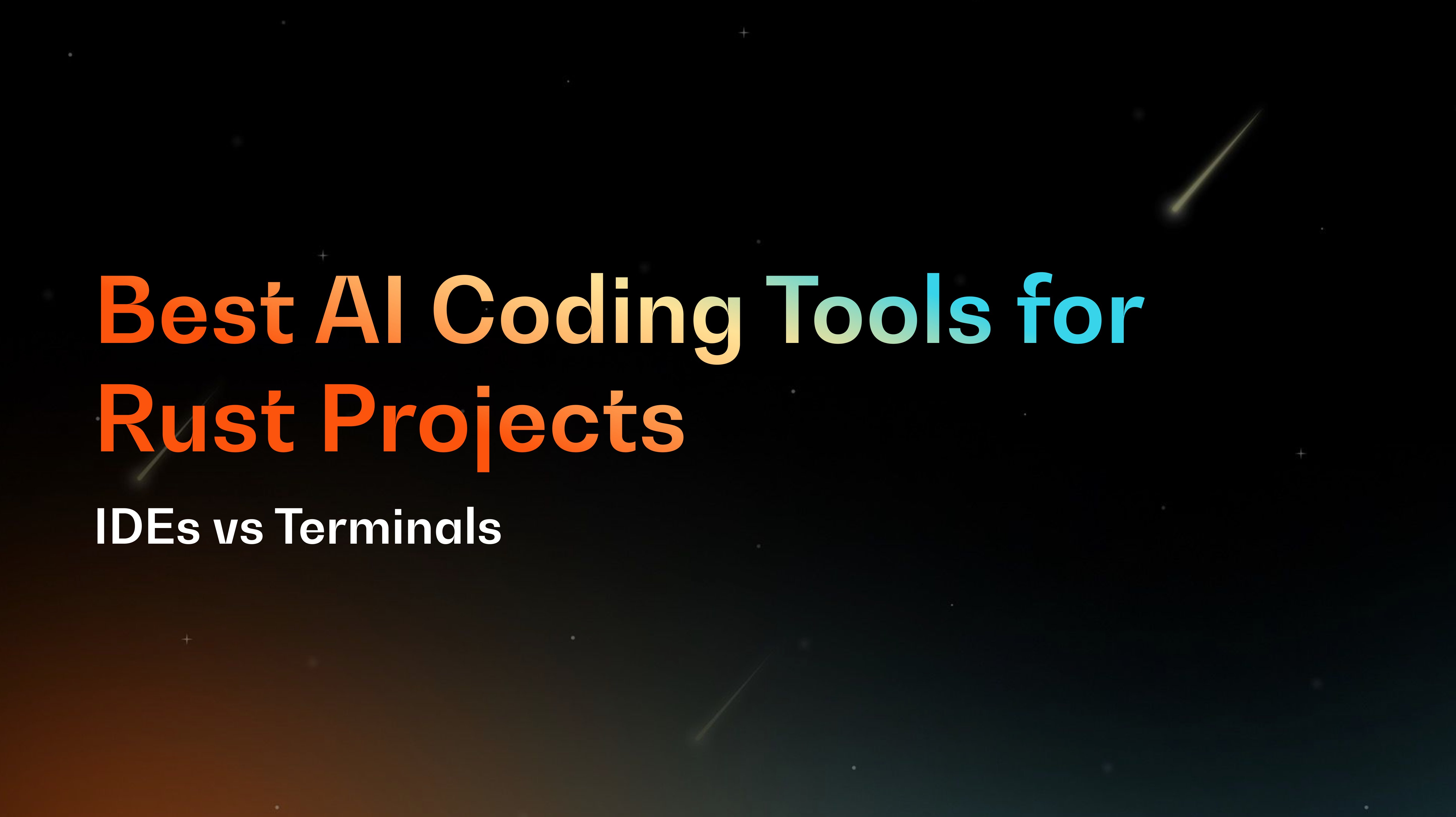 Malomz's tweet card. We tested seven AI coding tools on the same Rust project. See how each performed on speed, accuracy, and terminal vs IDE workflows.