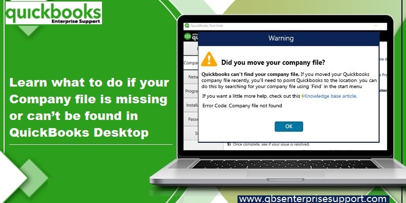 ryanledger44's tweet card. Are you facing QuickBooks company file is missing or cannot be found problem? Don't worry, this article will help you to find the missing company file for you.