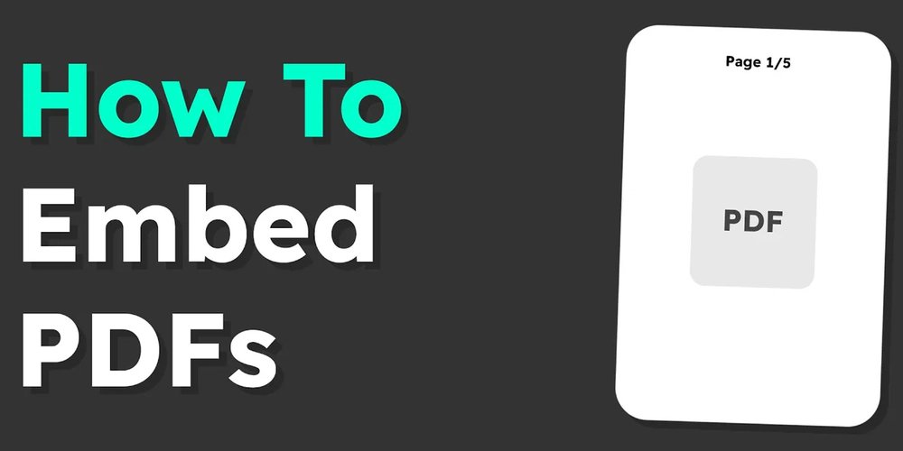 dcodeyt's tweet card. Let's have a look at the easiest way to embed PDFs onto your website. The simplicity of this...