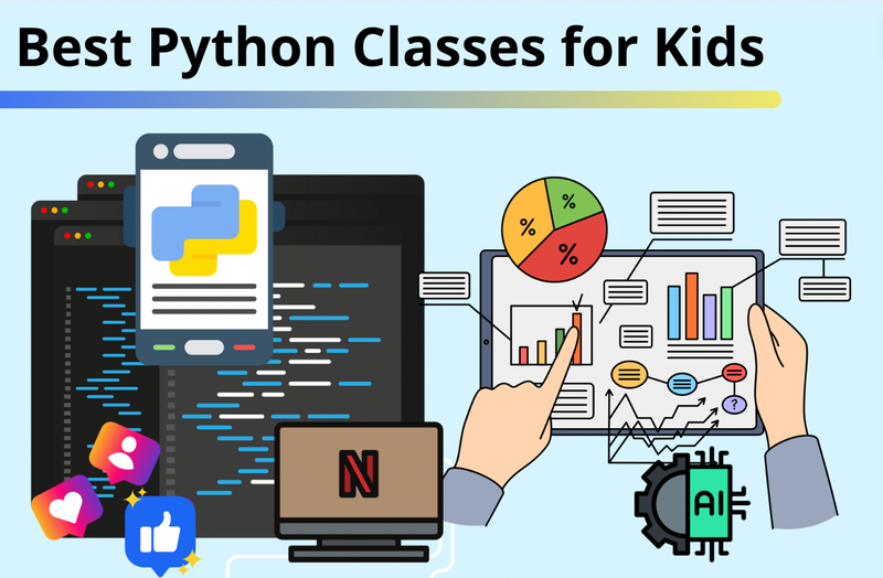 CreateLearnSTEM's tweet card. Python is a high-level, yet beginner-friendly coding language used every day by companies such as Netflix, Facebook, and Google. It's one of the most popular programming languages to learn. So today...
