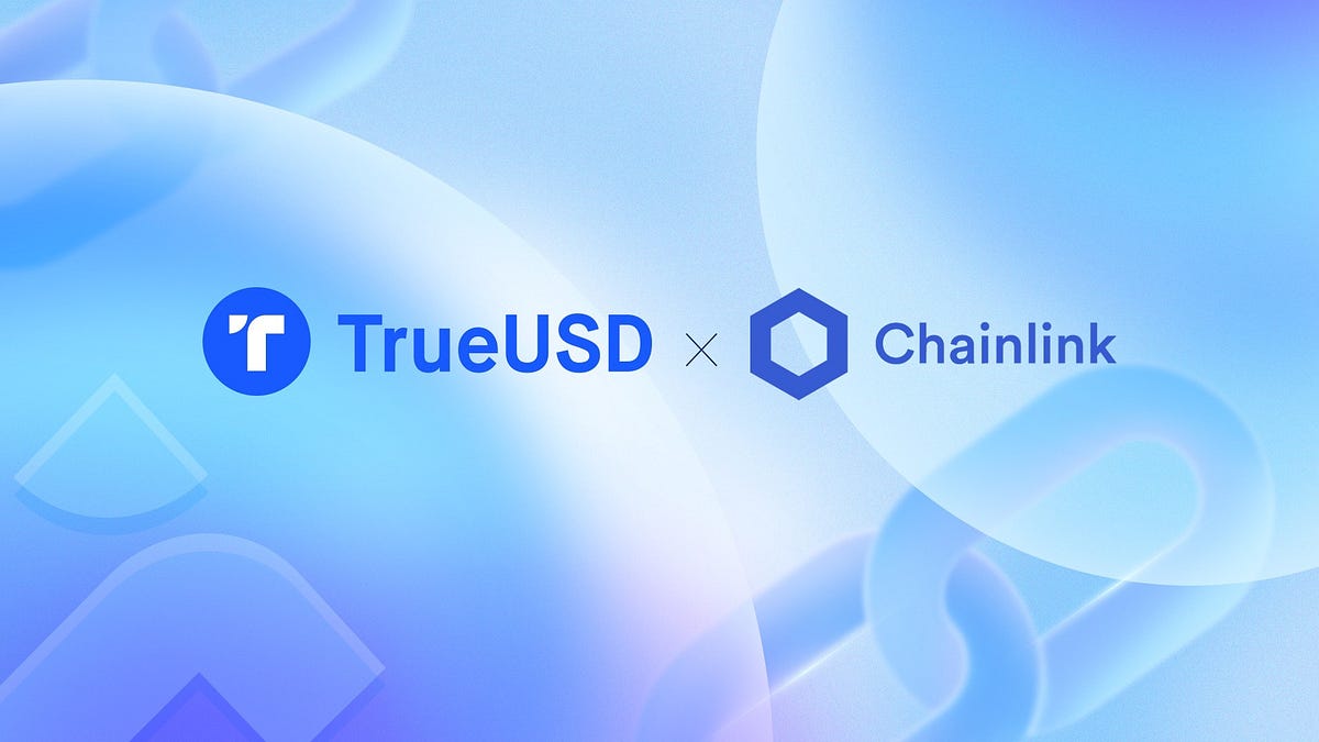chainlink's tweet card. Today we are pleased to announce that TrueUSD (TUSD) is now using Chainlink’s Proof of Reserves technology to secure minting and further…