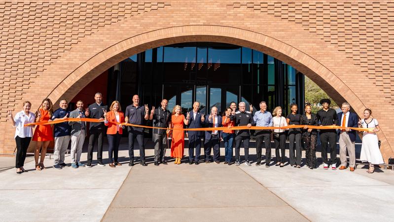 GoUTRGV's tweet card. RIO GRANDE VALLEY – The University of Texas Rio Grande Valley (UTRGV) Department of Intercollegiate Athletics unveiled the new atrium and Lew Hill Memorial Plaza at the UTRGV Fieldhouse, part of over...