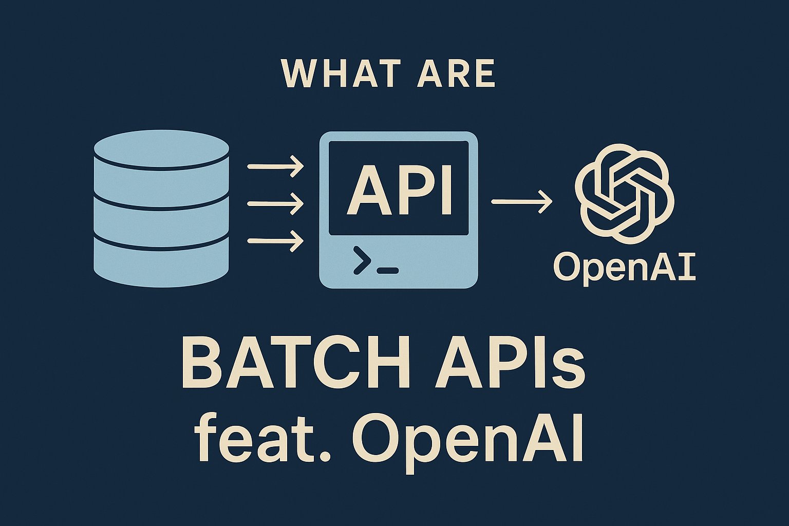 sirsho29's tweet card. 🧠 TL;DR Batch APIs are your best friends when you want to run large-scale LLM tasks – without maxing out your rate limits or sending requests one at a time like it’s 2022. In this post: Why batch...