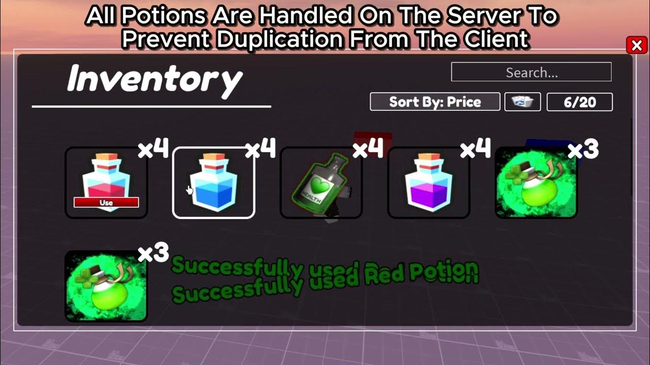 Ch1pDev's tweet card. Stop Wasting Time! The Inventory System Every Dev Needs ✨