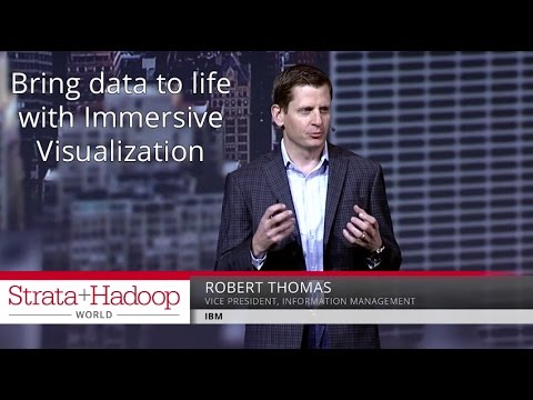 dineshknirmal's tweet card. Bring data to life with Immersive Visualization - Robert Thomas (IBM)