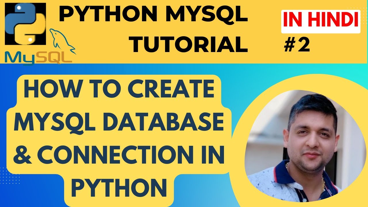 DatacodeSharad's tweet card. How to Create MySQL Database & Connection in Python || Python MySQL...