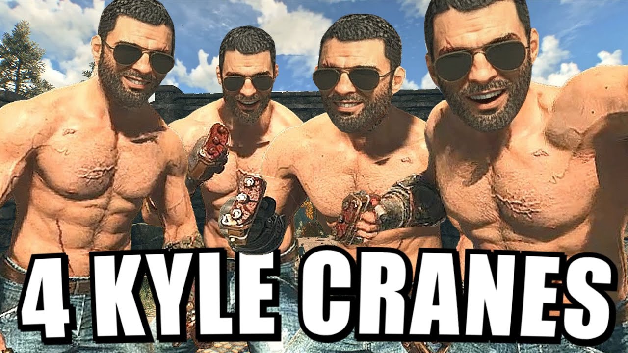 smektalaTM's tweet card. 4 Kyle Cranes - Dying Light