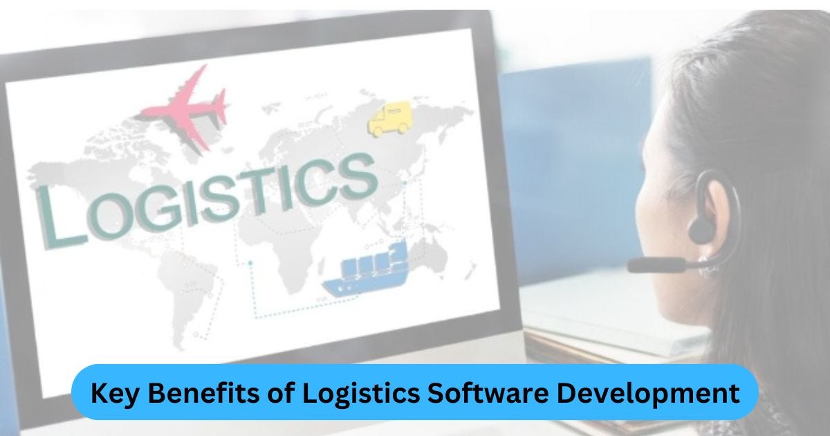 KrunalVyaas's tweet card. Discover how logistics software development enhances efficiency, reduces costs, and optimizes supply chain management for long-term…