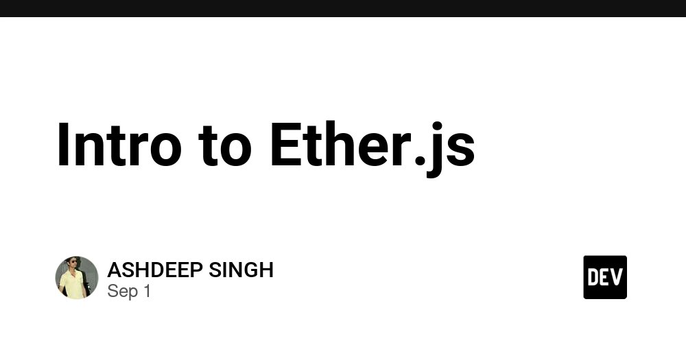 prod42net's tweet card. Hello World So this week was spent making a basic ether.js project. In this project we will be using...