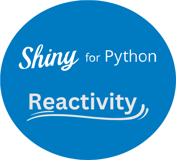 AhmedPevolution's tweet card. Understanding Reactivity in Shiny For Python It's been almost a year now since Py-shiny was introduced to the Python community, and I think it’s starting to pick up with other Python frameworks …