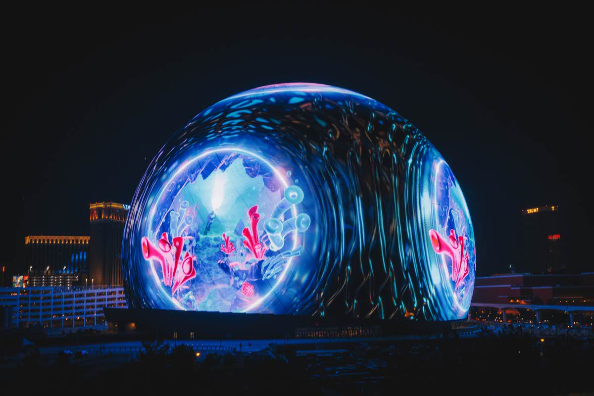 LasVegasSun's tweet card. The Sphere in Las Vegas reported an operating loss of $98.4 million for the fiscal quarter ending Sept. 30, Sphere Entertainment Co. said this morning on an earnings call. Additionally, the company...